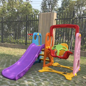 Feelkids, precio de fábrica, Mini juego para el hogar para niños, juguete para bebés, tobogán de <span class=keywords><strong>plástico</strong></span> para jardín y educación - Product Image 1