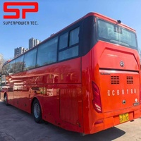 Autobus d'occasion Yu--tong-Bus à deux étages, rouge, conduite à droite, cabine de nuit, double porte, grande capacité, en promotion