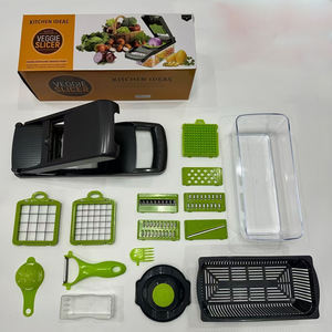 Cortador de Verduras Manual 16 en 1, Nuevo Cortador de Verduras de Silicona para Cebolla y Zanahoria, con Cortador de Alimentos para Cocina - Product Image 4