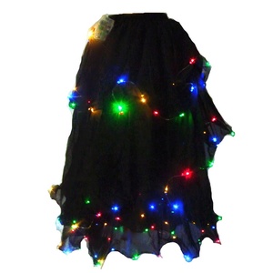 Bestdance danza del ventre ha portato gonne in <span class=keywords><strong>Costume</strong></span> con gonna a LED Performance gonna a LED danza - Product Image 2