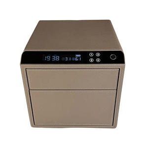 Password and Fingerprint Home Wardrobe Hidden Money Sliding Drawer Metal Jewelry <strong>Safe</strong> Box - Product Image 3