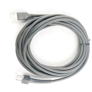 สายข้อมูลเครื่องสแกนบาร์โค้ดเลเซอร์แบบ <span class=keywords><strong>USB</strong></span> เป็น RJ50 - Product Image 6