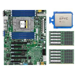 Supermicro H11SSL-i y CPU AMD EPYC 7551P con 8* 8GB 2133P RAM, Múltiples Opciones, Socket SP3 DDR4, 16 SATA3, 3*PCI-E3.0x16 - Product Image 4