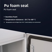 Boîtier de commande SUPCON JXF AE IP65 étanche à la poussière et à l'eau, en acier avec revêtement en poudre, à montage mural, pour instruments électroniques