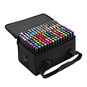 Marqueur de peinture de couleur Art Set <span class=keywords><strong>Dessin</strong></span> Double Pointe pour Enfants Adultes Croquis et Coloriage Pinceau Pointe Peinture Alcools Croquis Marqueurs - Product Image 3