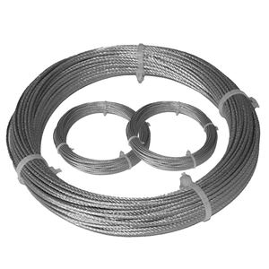 أسلاك الفولاذ المقاوم للصدأ حبل أسلاك الفولاذ المقاوم للصدأ تجديل حبل أسلاك الفولاذ المقاوم للصدأ ، خيط مشرق مسحوب - Product Image 1