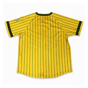 Venta al por mayor en blanco bordado uniforme de béisbol de diseño de tinte completo sublimado equipo Jersey de béisbol - Product Image 3