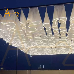 Sáng Trần rèm <span class=keywords><strong>LED</strong></span> không thấm nước dải ánh sáng ngoài trời cắm trại nhà hàng bầu không khí đám cưới trần trang trí trần nhà - Product Image 1