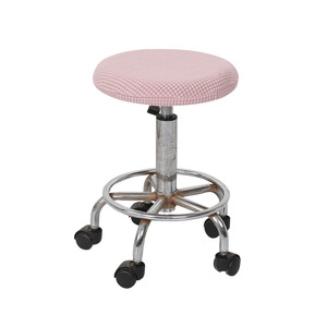 Jacquard <strong>Bar</strong> <strong>Stool</strong> <strong>Covers</strong>, Stretch Round Chair Seat <strong>Cover</strong>,Chair Seat Slipcovers - Product Image 1