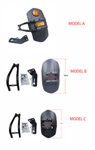 Guardabarros trasero para motocicleta Suzuki DL650 DL250 <span class=keywords><strong>v</strong></span>-<span class=keywords><strong>strom</strong></span> <span class=keywords><strong>650</strong></span> 250SX GSX S750 SV650 NC700 <span class=keywords><strong>Honda</strong></span> Yamaha mt07 - Product Image 6