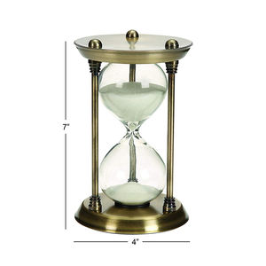 Sablier en laiton antique de 15, 30 et 60 minutes - Product Image 6