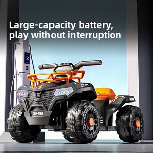 Meilleur choix : <span class=keywords><strong>Quad</strong></span> électrique 12V pour enfants, voiture jouet à 4 roues avec audio, vitesse maximale de 2,4 mph, phares LED, pour les enfants de 2 à 7 ans - Product Image 4