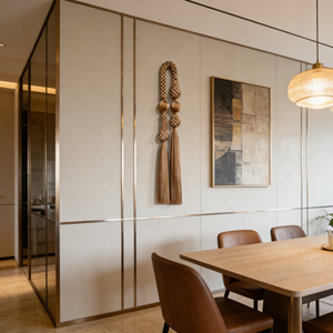 <span class=keywords><strong>D</strong></span>écoration murale en macramé à franges multicolores personnalisées, <span class=keywords><strong>d</strong></span>écoration suspendue pour la maison, salon, mariage - Product Image 3