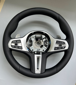 Volante Deportivo G Personalizado en Cuero Suave, Reemplazo para <span class=keywords><strong>BMW</strong></span> Serie 5 F10 G30, Serie 6 <span class=keywords><strong>GT</strong></span> G32, Serie 7 G12, X5 G05 LCI - Product Image 1
