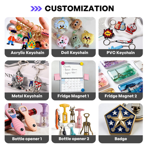 Porte-clés personnalisé pour cadeaux de concert de célébrités, disque musical, album, boîte DIY, mini porte-clés vierge en plastique - Product Image 2