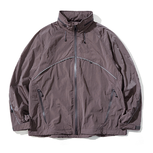 Custom Men's 100% Nylon Glow-in-the-Dark <strong>Waterproof</strong> Motorcycle <strong>Jacket</strong> for Spring Riding <strong>Thin</strong> Design - Product Image 3