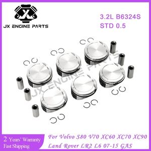 B6324s इंजन 84mm std 0.5 पिस्टन रिंग ने वोल्वो 3.<span class=keywords><strong>2</strong></span> s80 v70 xc70 xc90 लैंड रोवर Lr2 07-15 3.2l - Product Image 2