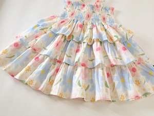Nouvelle <span class=keywords><strong>Robe</strong></span> d'Été 2025 pour Filles - <span class=keywords><strong>Robe</strong></span> de Princesse <span class=keywords><strong>Chic</strong></span> et Élégante sans Manches en Tissu Léger - Product Image 4