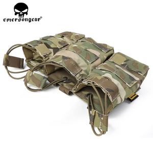 Emersongear - Bolsa Táctica Triple para Cargadores de 7.62, de Nailon 500D, Camuflaje, Abierta por Arriba, Multicamuflaje - Product Image 2