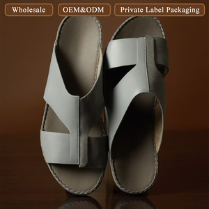 SHIKOL – Chaussures pour hommes en cuir véritable faites à la main, vente en gros personnalisée, pour Thobe, sandales traditionnelles du Golfe, chaussures de Dubaï, style arabe - Product Image 1