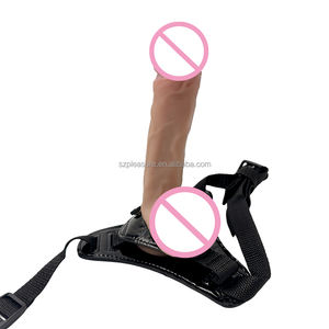 Фаллоимитатор с поясом секс-игрушка 7,09 дюймов ремешок на фаллоимитатор реалистичный для лесбиянок - Product Image 4