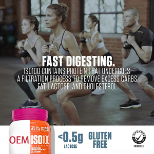OEM Atacado Hydrolyzed 100% Whey Isolate <span class=keywords><strong>Protein</strong></span> <span class=keywords><strong>Powder</strong></span> Dunkin' Cappuccino Sabor de Absorção Rápida e Fácil <span class=keywords><strong>Digest</strong></span>ão para Adultos - Product Image 3