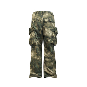 Pantaloni da Uomo in Tela 100% Cotone, Stile High Street alla Moda, Multi-Tasca, Gamba Dritta, <span class=keywords><strong>Camouflage</strong></span>, Antivento ed Ecologici - Product Image 3