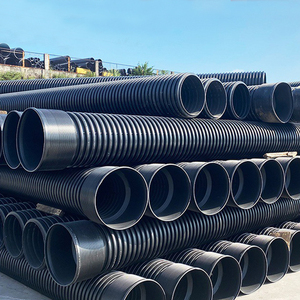 Tuyau de drainage spiralé ondulé lisse en PEHD haute pression, flexible, écologique, à faible résistance au débit, DN800mm, pour tuyauterie enroulée - Product Image 2