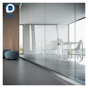 Partición de madera para oficina, Partición de vidrio con persianas de alta calidad, precio directo de fábrica, Partición de pared - Product Image 6