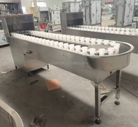 Machine de lavage de bouteilles de lait en verre, équipement de lavage de bouteilles en verre rotatif, lavage de bouteilles à jet