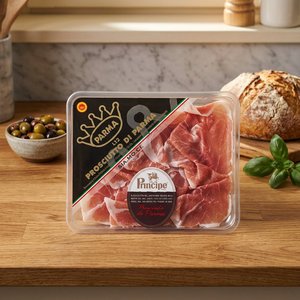 <span class=keywords><strong>Prosciutto</strong></span> Crudo DOP Principe Parma Tradizionale Italiano Pronto da Servire Affettato Sottovuoto Stagionato 60 Giorni Refrigerato - Product Image 4