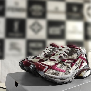 Chaussures de sport de luxe de marque originale pour femmes, lacets LED, chaussures décontractées de haute qualité, baskets pour hommes, style Baleciaga original - Product Image 1