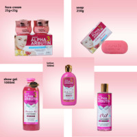 Le Nouveau Coffret de Soins Anti-Âge Coréens au Collagène et au Curcuma, Ensemble Cadeau de Soins Biologiques au Glutathion Coréen pour un Éclat Radieux