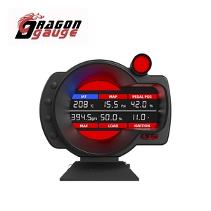 Jauge Dragon pour tableau de bord de voiture modifié, OBD Bluetooth, compteur de vitesse portable, tachymètre, jauge de température de l'eau DO916 - Product Image 3