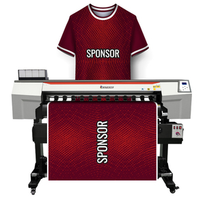 1.3m Textile Printing Machine I3200 Xp600 Head Sublimation Printer for T-shirt Roller Heat Transfer Printing Sublimation Machine