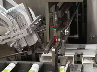 Ligne d'emballage automatique horizontale pour cosmétiques en blister, petites boîtes et cartons – Machine de cartonnage
