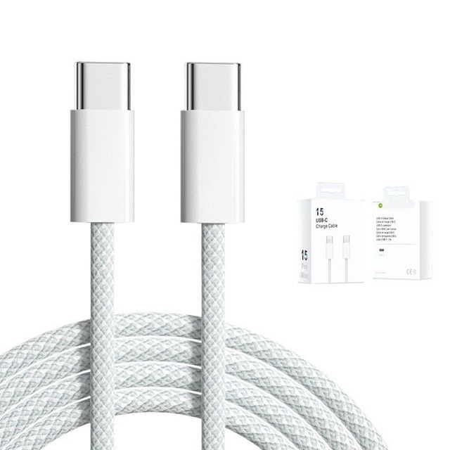 Factory Wholesale Customized Logo PD 60W Fast Charging Data Cables Type C to Type C L Usb C Charging Cable for Mobile Phone
