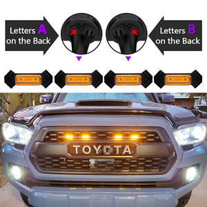 Feux de jour décoratifs pour voiture, lumière LED de calandre pour Tacoma (2016-2018) 6000K 12V 100W 1100lm, ajustement universel pour la conduite - Product Image 2