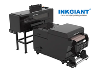 Imprimante DTF numérique automatique INKGIANT BF-40E2-M 40 cm A2 à double tête avec agitateur de poudre multicolore