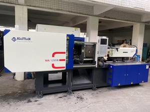 Machine de moulage par injection hydraulique d'occasion Haïtien 120T Ma1200 Golden Classic de haute précision pour coques de téléphone, avec roulement à vis horizontal - Product Image 2