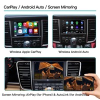 Module décodeur CarPlay sans fil pour Panamera Cayenne Macan 911 PCM 3.1 compatible avec Mirror Link AirPlay Caméra Garantie 1 an