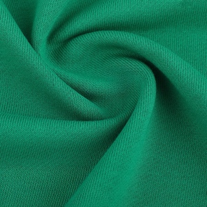 Miễn Phí Mẫu Siêu Mềm Chải Kỹ Căng 320 GSM 100% Cotton Đồng Bằng Dệt Kim Pháp Terry T-Shirt Vải Hai Mặt - Product Image 2