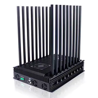 Puissant 142W 18 antennes bureau GPS Lojack VHF UHF 2g/3G/4G/5g WiFi 2.4G/5.2g/5.8g détecteur de Signal