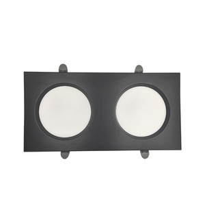 2022 nouveau bureau intérieur haute luminosité réglable encastré monté en aluminium 2*7W <span class=keywords><strong>led</strong></span> projecteur 3000K 4000K <span class=keywords><strong>5000K</strong></span> - Product Image 4