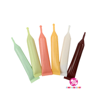 Nouveau design de stylo dentifrice saveur chocolat et fruits en forme de chocolat à presser confiture bonbons chocolat liquide sucré coloré
