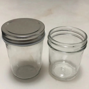 Pot Mason en verre conique à ouverture standard de 8 oz (70/450) pour la conservation, le stockage en cuisine et la mise en conserve, idéal pour la confiture, la gelée et les cornichons. - Product Image 2