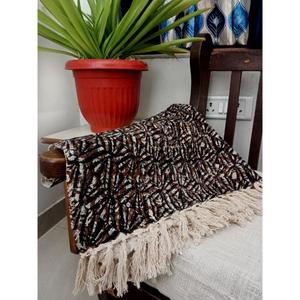 Nouvelle arrivée, couverture en coton faite à la main, imprimée, avec des franges, écologique, légère, pour toutes les saisons, décoration d'intérieur à prix avantageux - Product Image 2