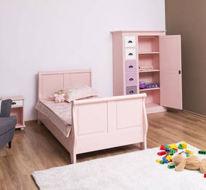 Conjunto de muebles de habitación infantil de madera maciza de estilo moderno - Product Image 4