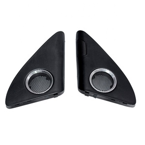 Klaxon pour haut-parleur de voiture adapté à la Audi Q5 <span class=keywords><strong>2011</strong></span>, Support klaxon, couleur noire, de haute qualité, accessoires - Product Image 1