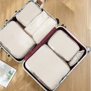 OEM Factory Custom Logo Polyester Fashion Zipper Compression 9 Pcs <b>Packing</b> Cubes Portable <b>Travel</b> Luggage Organizer Storage <b>Bags</b> - Product Image 6